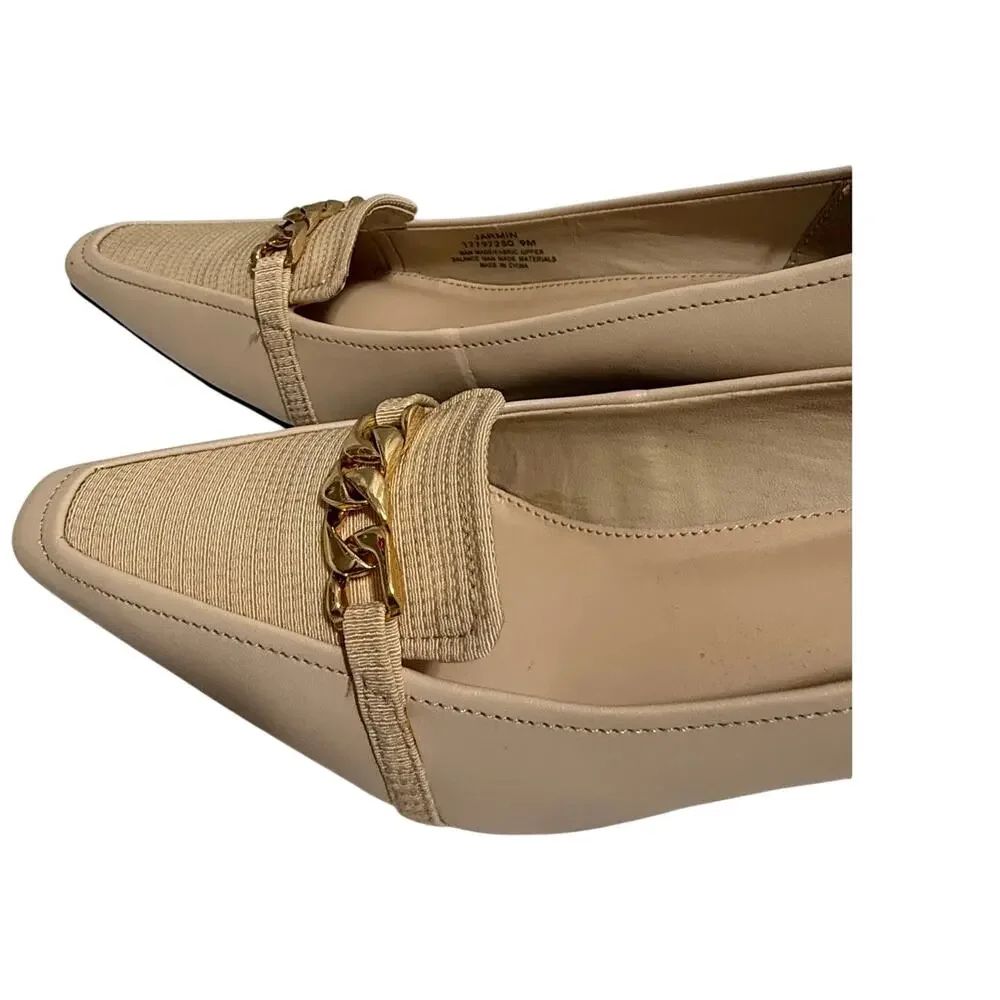 LifeStride Jarmin Beige Victory Heels  - Size 9